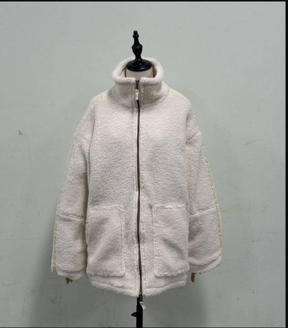 New Fashion Loose Anti-cashmere Personal Leisure Outdoor Zipper Jacket - ALL-IN-ONE GENSTORE & SERVICES
