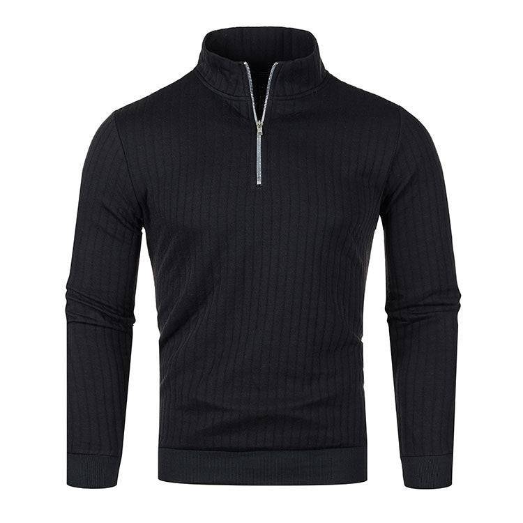 Men's Half-high Collar Zipper Sweater - ALL-IN-ONE GENSTORE & SERVICES
