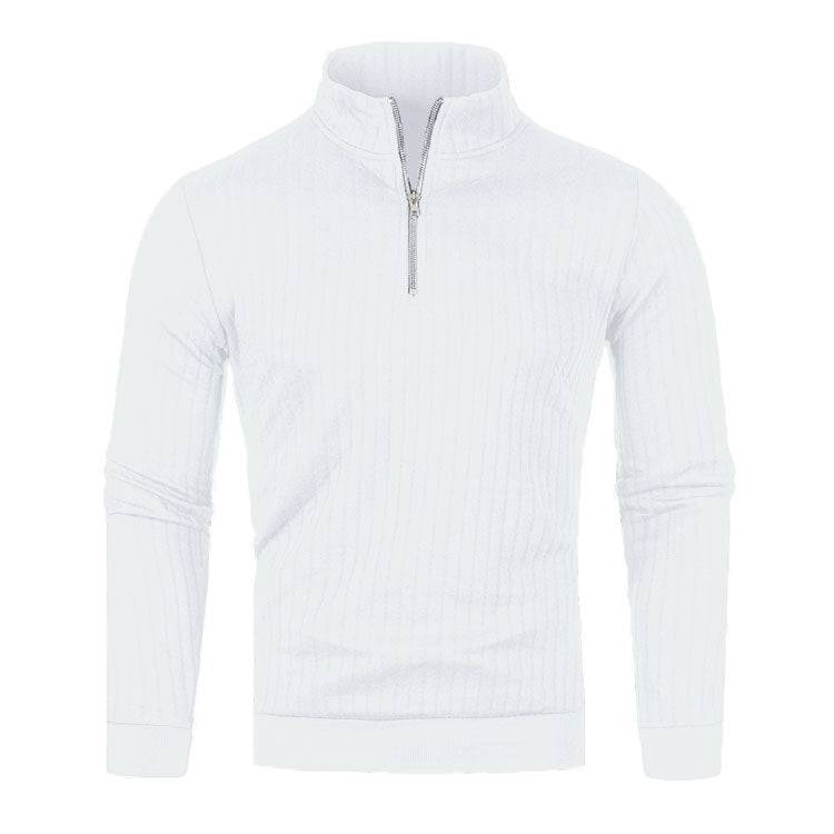 Men's Half-high Collar Zipper Sweater - ALL-IN-ONE GENSTORE & SERVICES
