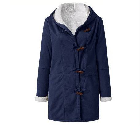 Women's Mid-length Windbreaker Coat Coat Warm Top - ALL-IN-ONE GENSTORE & SERVICES
