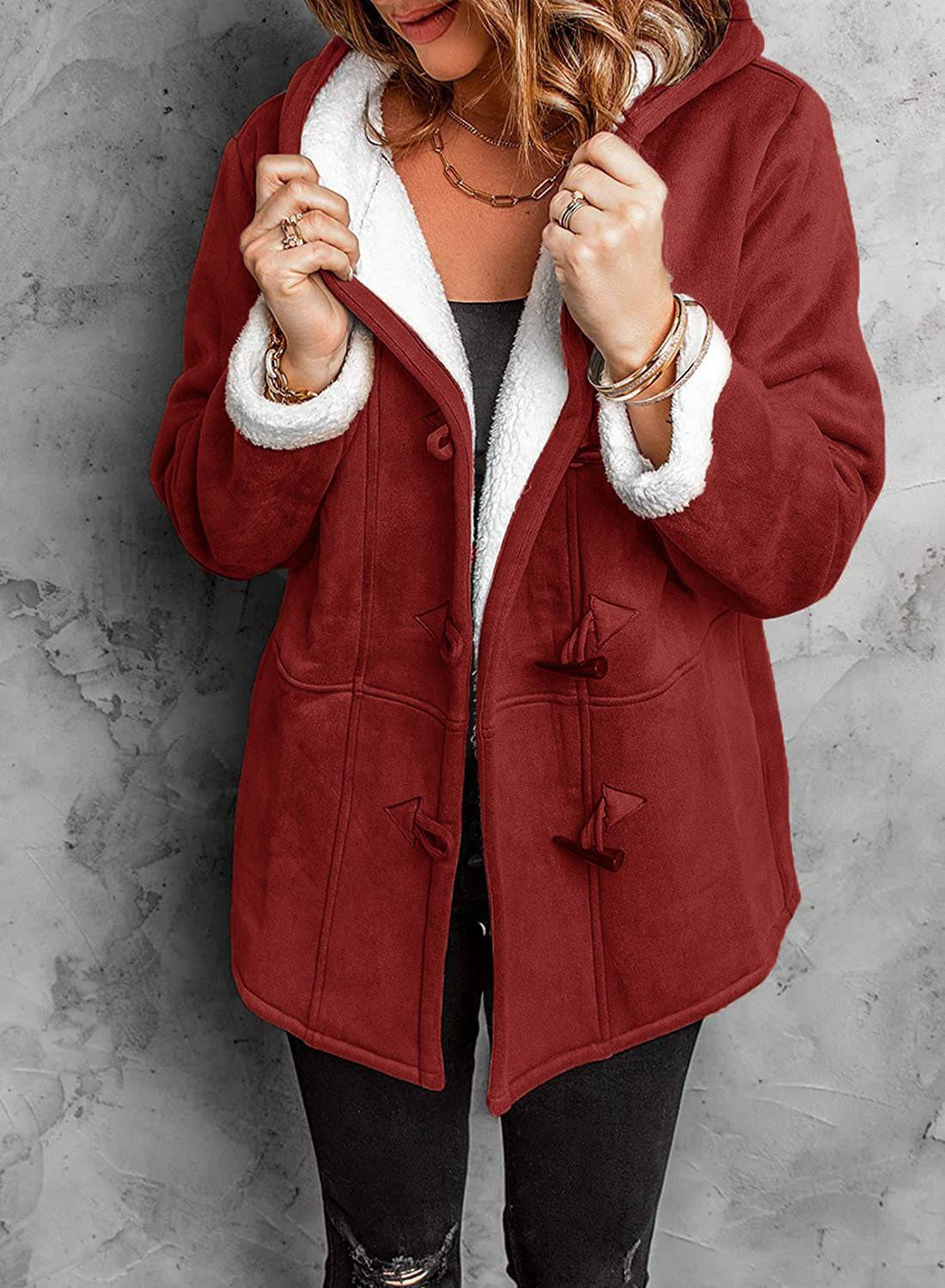 Women's Mid-length Windbreaker Coat Coat Warm Top - ALL-IN-ONE GENSTORE & SERVICES