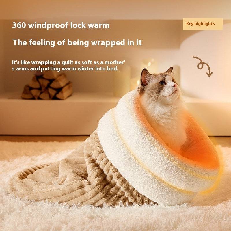 New Cat Warm Sleeping Bag Warm And Comfortable - ALL-IN-ONE GENSTORE & SERVICES