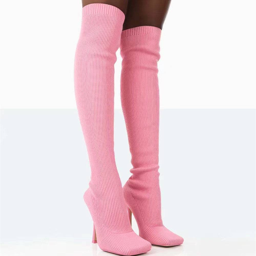 Thigh High Boots Women Over The Knee Long Boots Fashion Shoes - ALL-IN-ONE GENSTORE & SERVICES