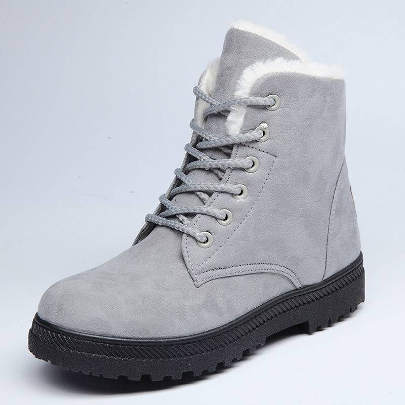 Winter Snow Boots With Warm Plush Ankle Boots For Women Shoes - ALL-IN-ONE GENSTORE & SERVICES