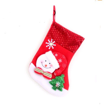 Christmas Decorations Santa Claus Socks Christmas Tree Pendant Christmas Socks Gift Bag Christmas Bag - ALL-IN-ONE GENSTORE & SERVICES