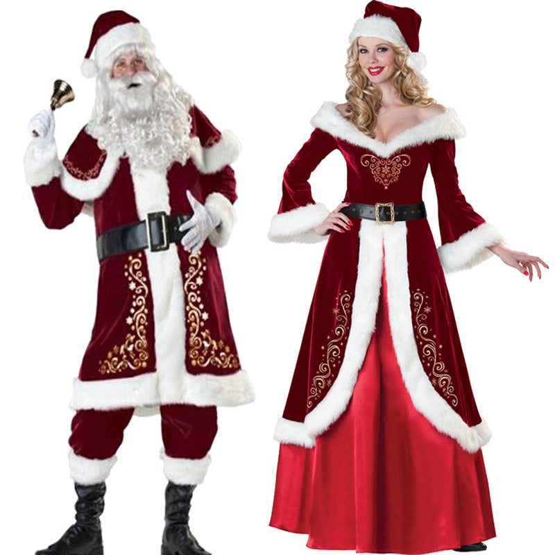 Santa couple costume Christmas dress - ALL-IN-ONE GENSTORE & SERVICES