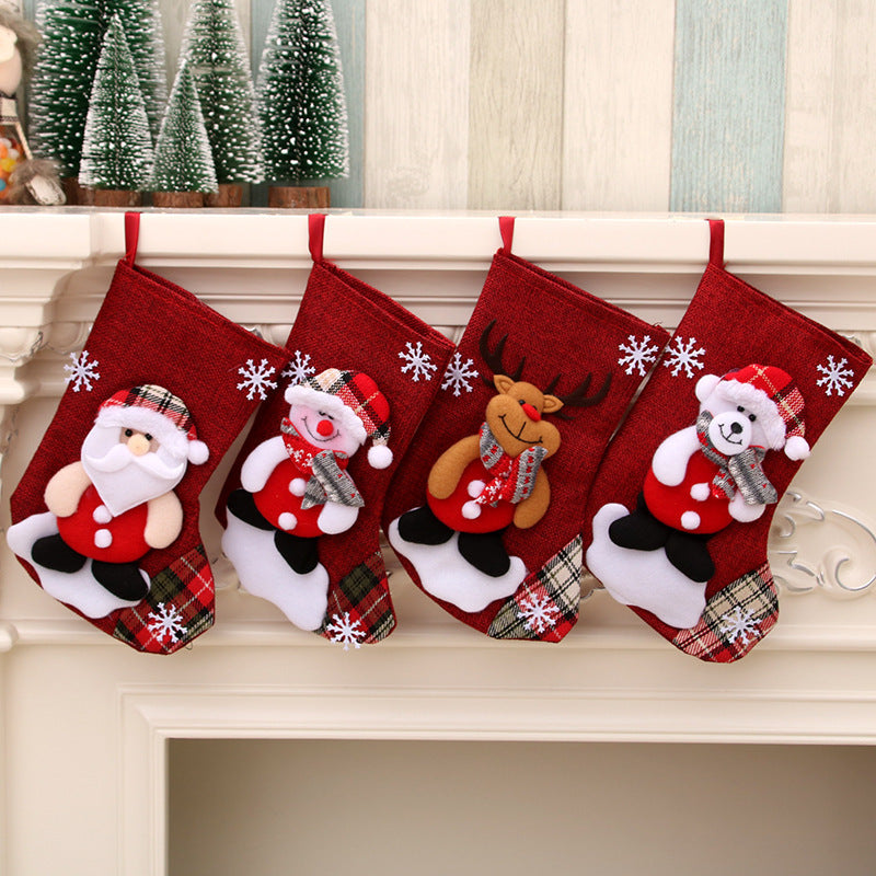 Christmas gift bag christmas hanging socks - ALL-IN-ONE GENSTORE & SERVICES