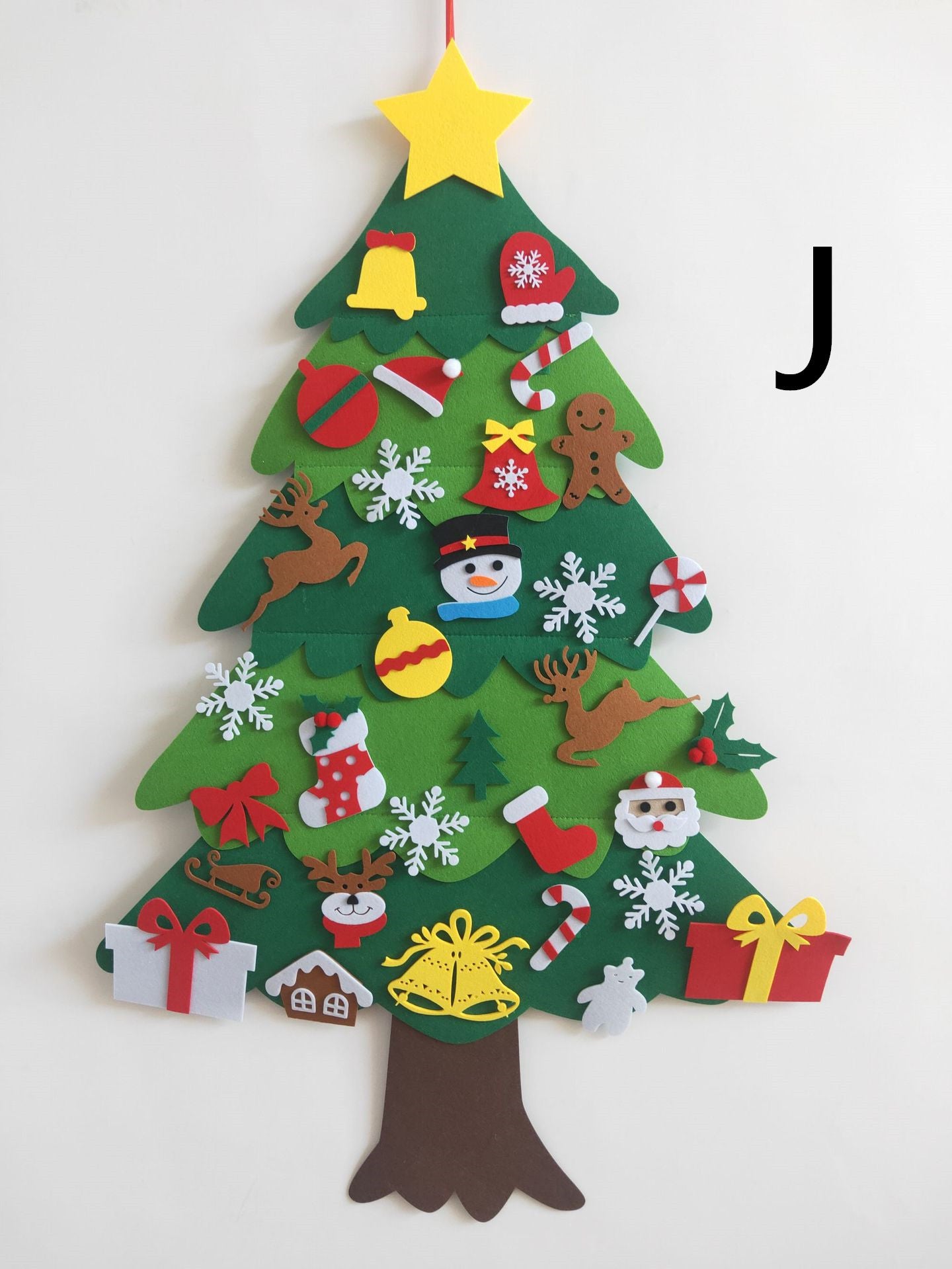 DIY Felt Christmas Tree With Three-dimensional Christmas Tree - ALL-IN-ONE GENSTORE & SERVICES