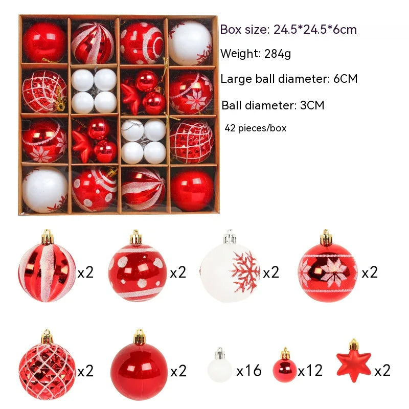 Colorful Christmas Ornament Ball Set - ALL-IN-ONE GENSTORE & SERVICES