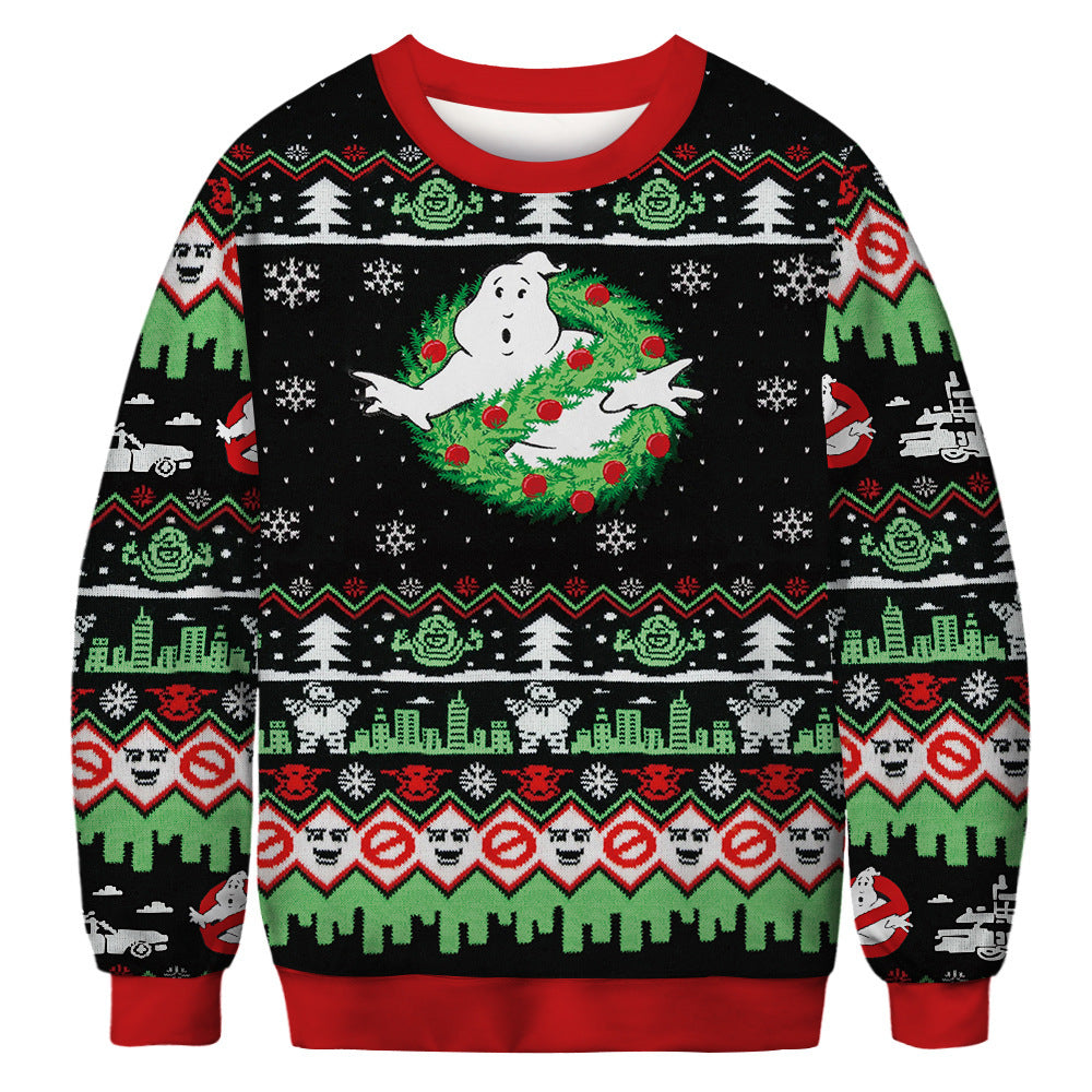 Christmas print sweater - ALL-IN-ONE GENSTORE & SERVICES