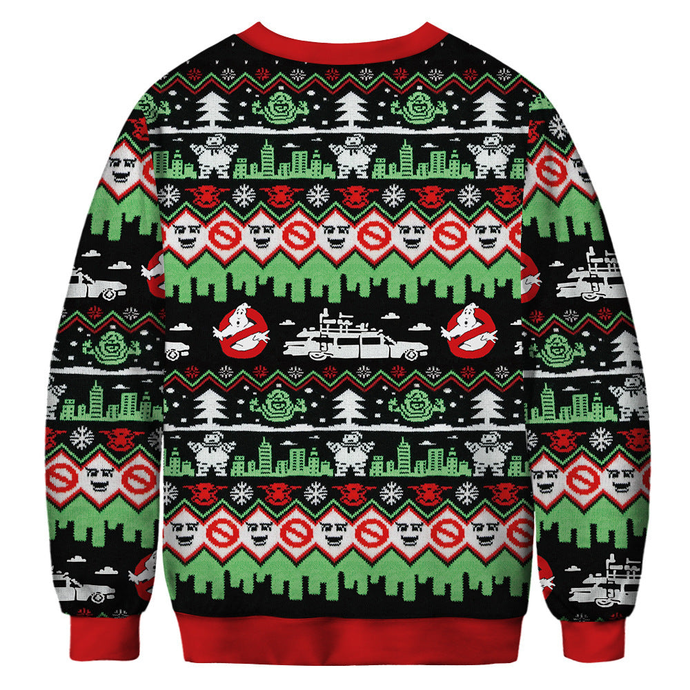 Christmas print sweater - ALL-IN-ONE GENSTORE & SERVICES