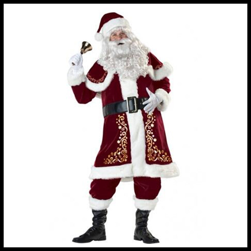 Bar Christmas Costume Adult Men and Women Santa Christmas Costume Christmas Costume - ALL-IN-ONE GENSTORE & SERVICES