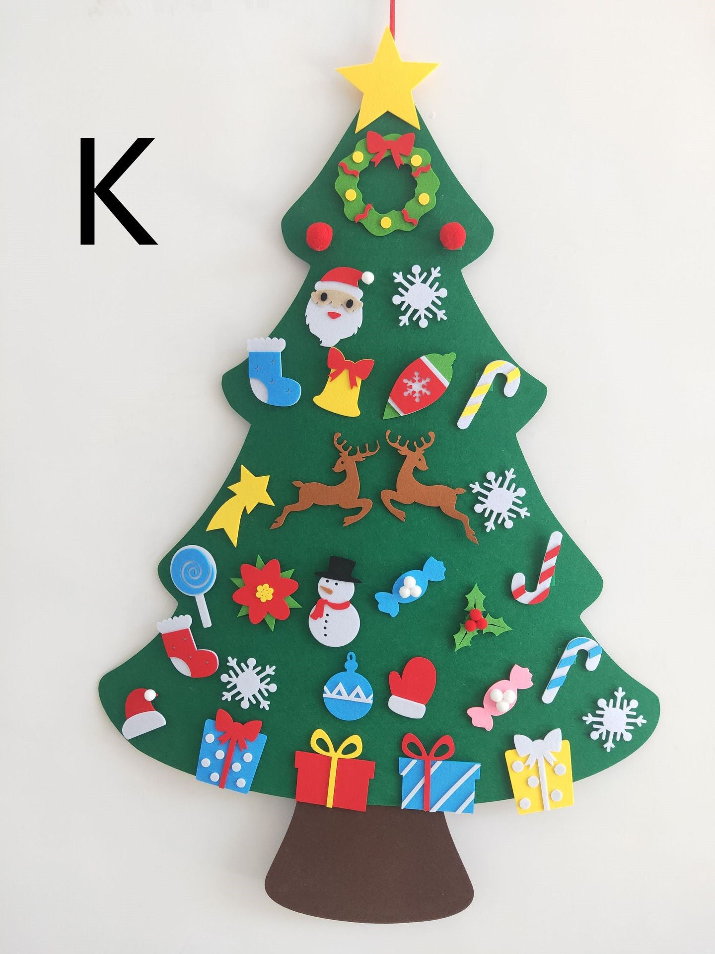 DIY Felt Christmas Tree With Three-dimensional Christmas Tree - ALL-IN-ONE GENSTORE & SERVICES