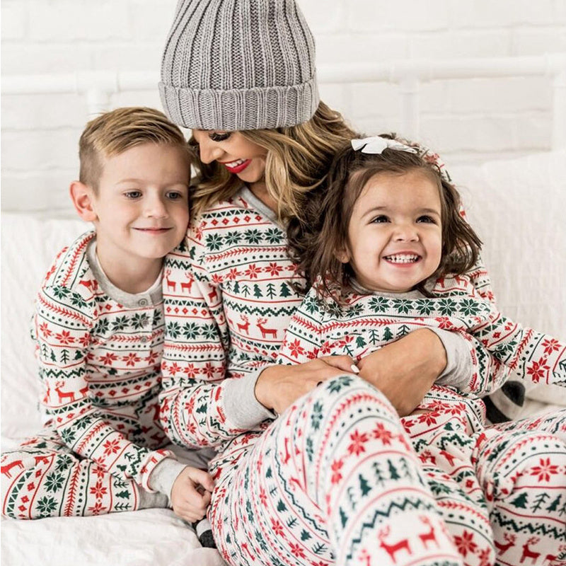 Christmas Pajamas Family Matching New Year Father Mother Kids Baby Look Clothes Set Dad Mom And Daughter Son Pyjamas Outfit - ALL-IN-ONE GENSTORE & SERVICES