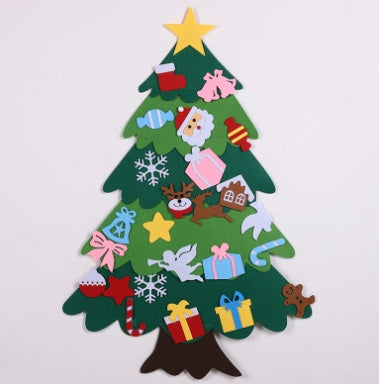 DIY Felt Christmas Tree With Three-dimensional Christmas Tree - ALL-IN-ONE GENSTORE & SERVICES