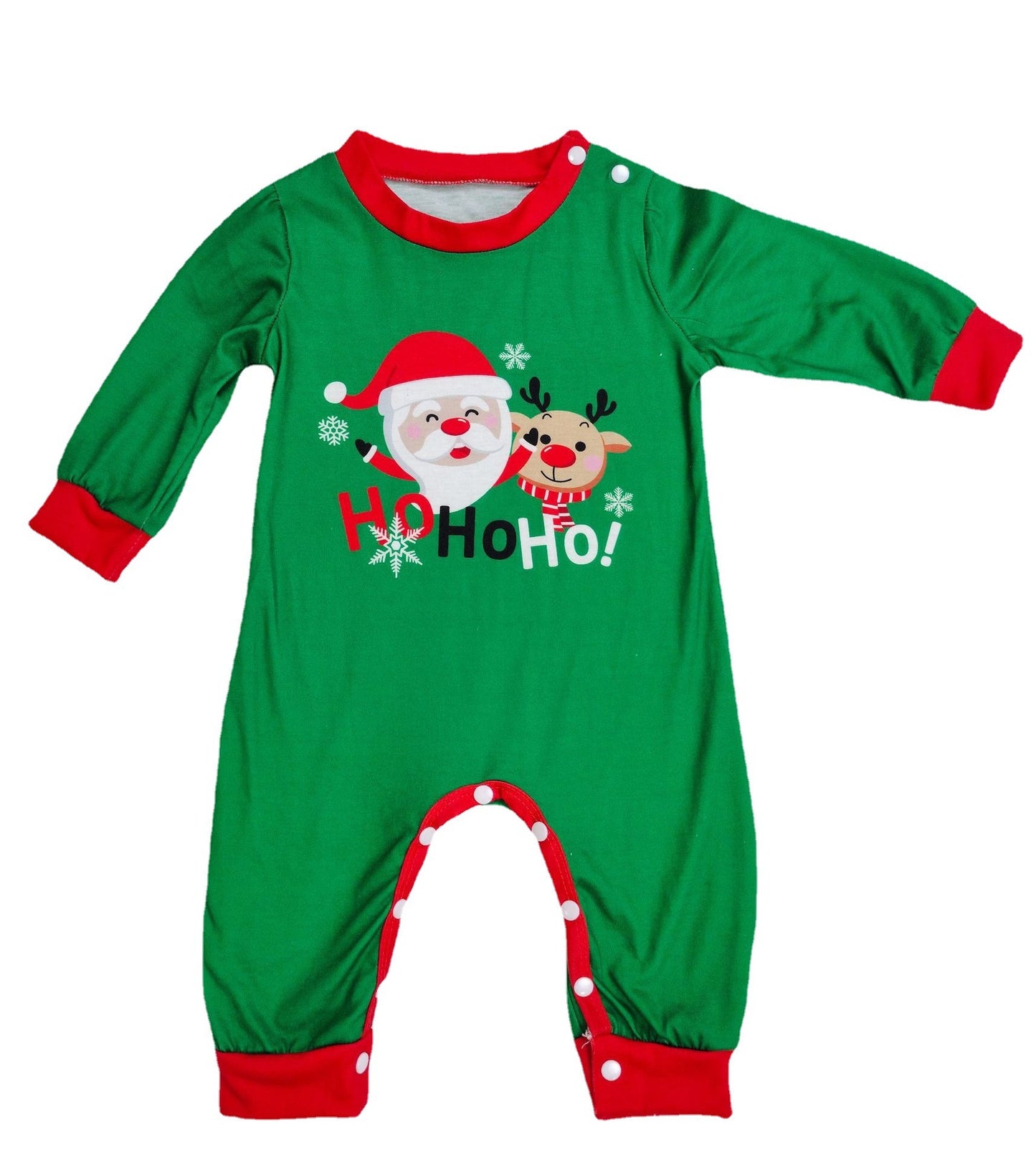 Christmas Pajamas For Family Matching Family Christmas PJs Sets Santa Claus Printed Top Sleepwear - ALL-IN-ONE GENSTORE & SERVICES