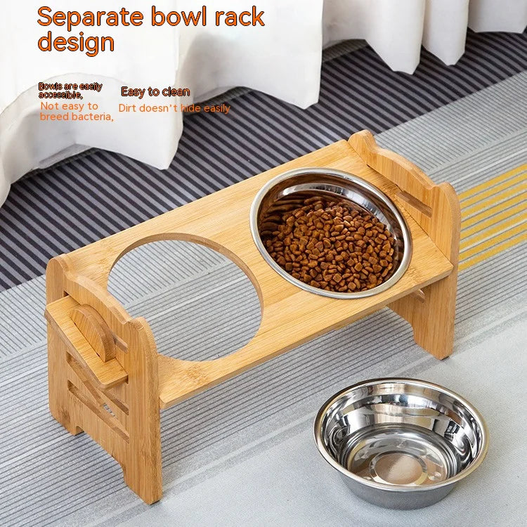 PurrfectMeal Double Bowl Trolley - ALL-IN-ONE GENSTORE & SERVICES