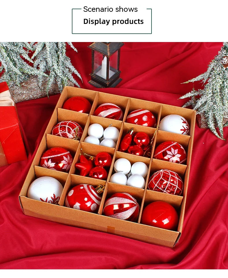 Colorful Christmas Ornament Ball Set - ALL-IN-ONE GENSTORE & SERVICES