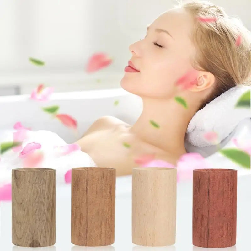 Essential Oil Diffuser Container Slowly Volatile Cherry Wooden Essential Oil for Sleep Push Oil Car Yoga Aromatherapy Inhaler - ALL-IN-ONE GENSTORE & SERVICES