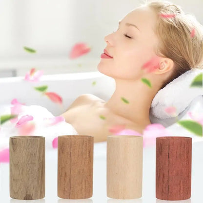Essential Oil Diffuser Container Slowly Volatile Cherry Wooden Essential Oil for Sleep Push Oil Car Yoga Aromatherapy Inhaler - ALL-IN-ONE GENSTORE & SERVICES