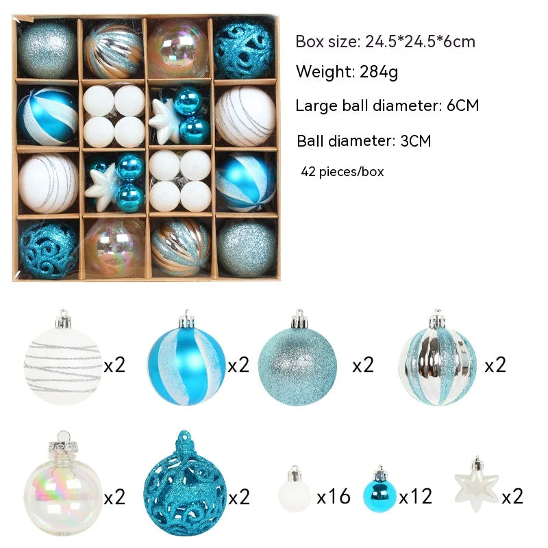 Colorful Christmas Ornament Ball Set - ALL-IN-ONE GENSTORE & SERVICES