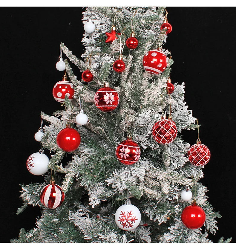 Colorful Christmas Ornament Ball Set - ALL-IN-ONE GENSTORE & SERVICES