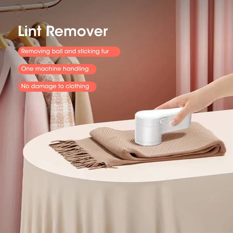 Portable Lint Removers for Clothes Rechargable Cloth Fabric Shaver Fluff Pellet Remove Machine Home xiaomi Lint Eliminator - ALL-IN-ONE GENSTORE & SERVICES