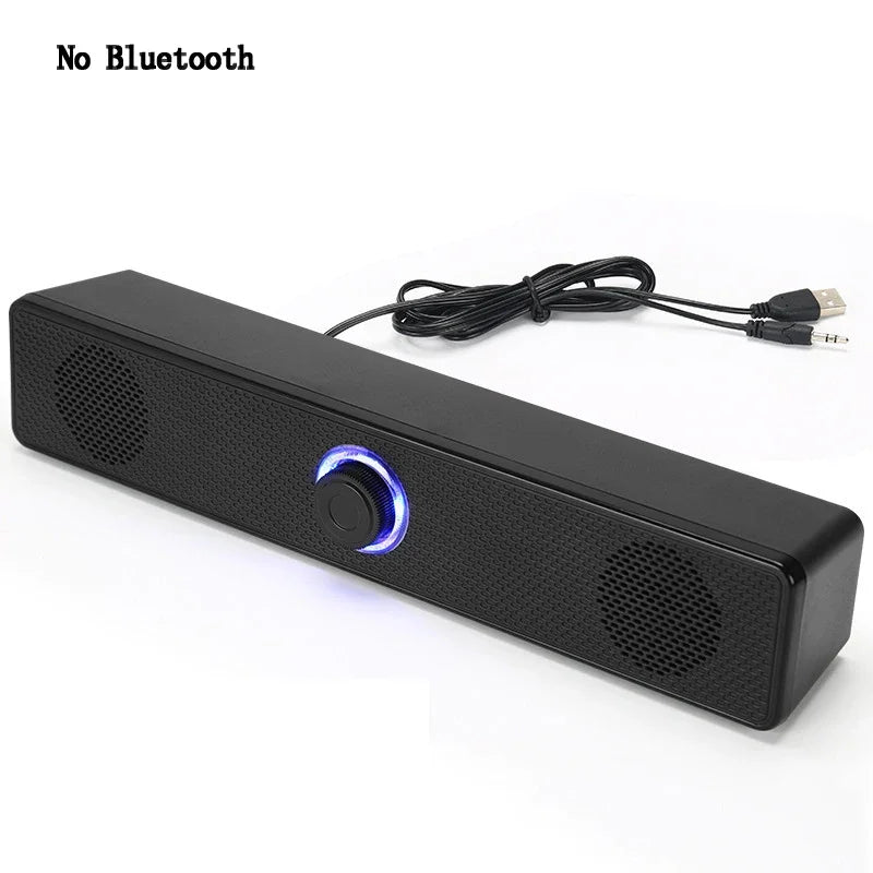 Home Theater Bluetooth Speaker Wired and Wireless Soundbar USB Powered Soundbar for TV Pc Laptop Gaming Surround Audio System - ALL-IN-ONE GENSTORE & SERVICES