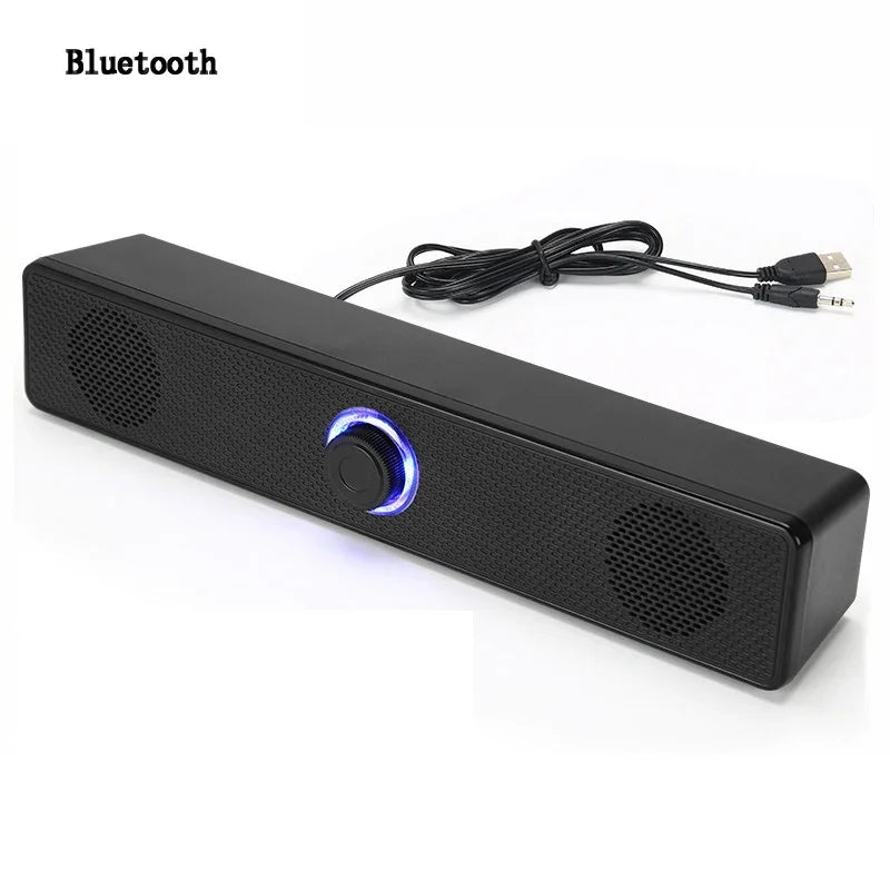 Home Theater Bluetooth Speaker Wired and Wireless Soundbar USB Powered Soundbar for TV Pc Laptop Gaming Surround Audio System - ALL-IN-ONE GENSTORE & SERVICES