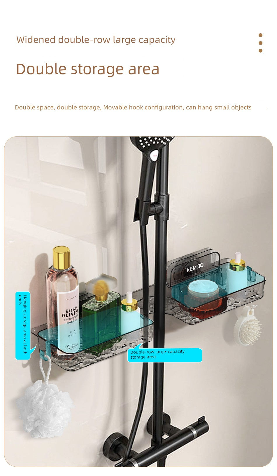 Wall-Mounted Punch-Free Sink Mirror Drain Rack Suction Cup - ALL-IN-ONE GENSTORE & SERVICES