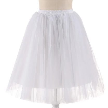 Elegant Women Tulle Skirt Korean Fashion Mesh Womens Pleated Knee Length Skirt Adult Tutu Dancing Skirt Green Party Faldas - ALL-IN-ONE GENSTORE & SERVICES