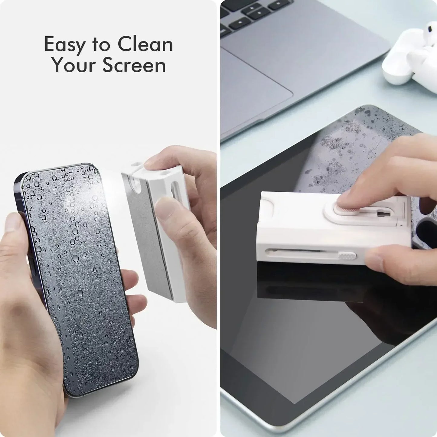 8 In1 Electronic Cleaner Kit Screen Cleaner Multifunctional Cleaning Brush for Earphone Keyboard Laptop Phone PC Monitor Camera - ALL-IN-ONE GENSTORE & SERVICES