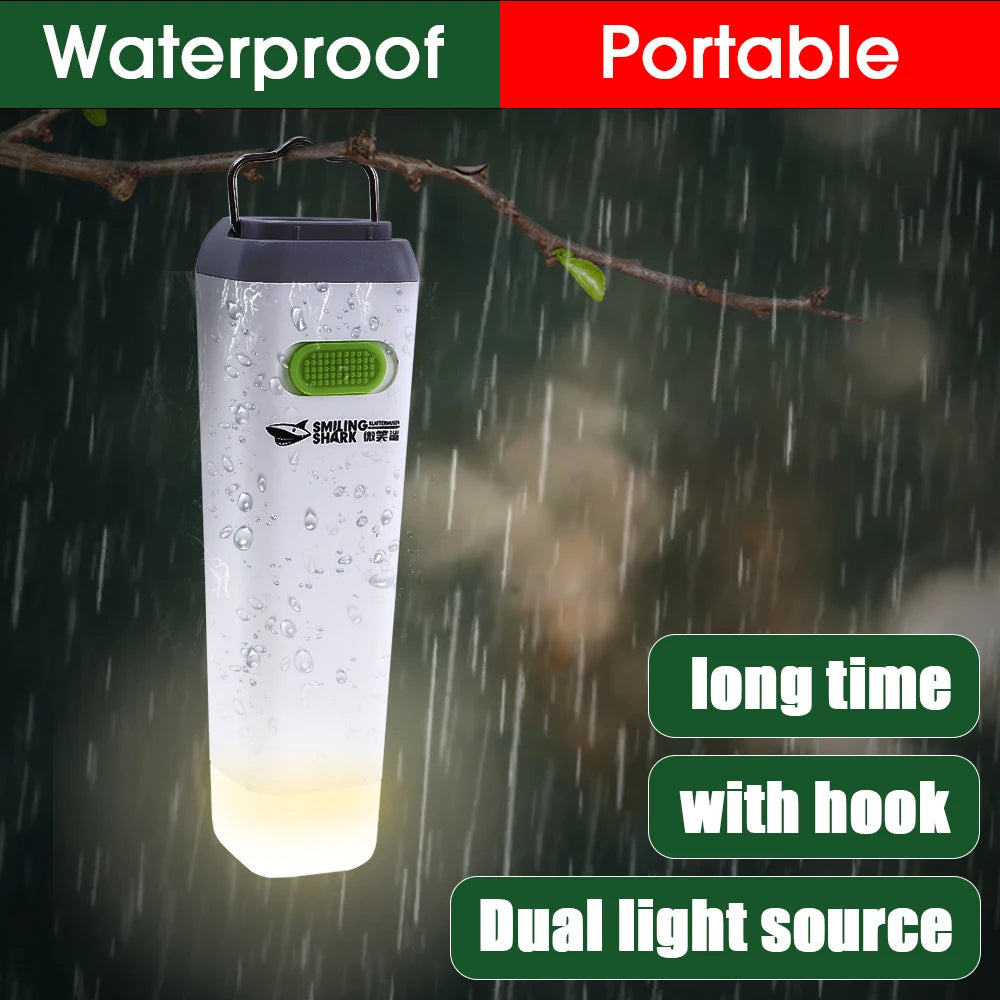 Portable Mini Torch Light USB Power Bank 2 In 1 Waterproof Ultra Bright Flashlight USB Rechargeable Outdoor Camping Lamp Lantern - ALL-IN-ONE GENSTORE & SERVICES