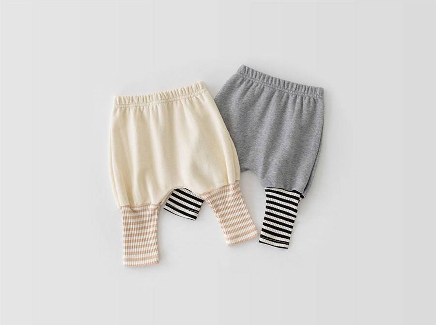 Two Piece Set Of Harem Pants For Infants And Toddlers