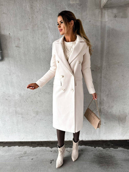 Fashion Casual Woolen Coat Women - ALL-IN-ONE GENSTORE & SERVICES