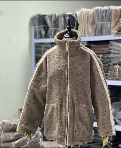 New Fashion Loose Anti-cashmere Personal Leisure Outdoor Zipper Jacket - ALL-IN-ONE GENSTORE & SERVICES