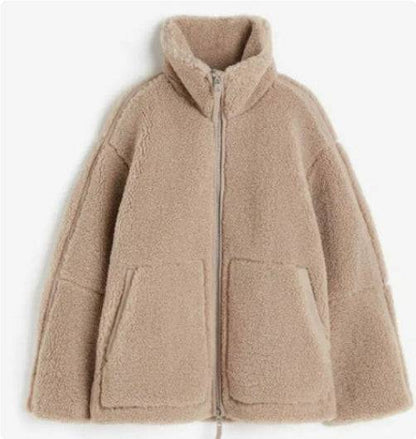 New Fashion Loose Anti-cashmere Personal Leisure Outdoor Zipper Jacket - ALL-IN-ONE GENSTORE & SERVICES