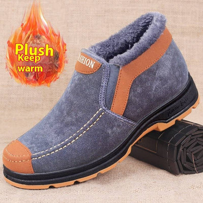 Men's Traditional Cotton Shoes Warm With Velvet - ALL-IN-ONE GENSTORE & SERVICES