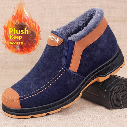 Men's Traditional Cotton Shoes Warm With Velvet - ALL-IN-ONE GENSTORE & SERVICES