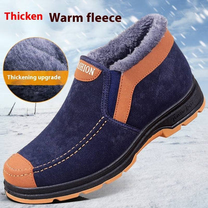 Men's Traditional Cotton Shoes Warm With Velvet - ALL-IN-ONE GENSTORE & SERVICES