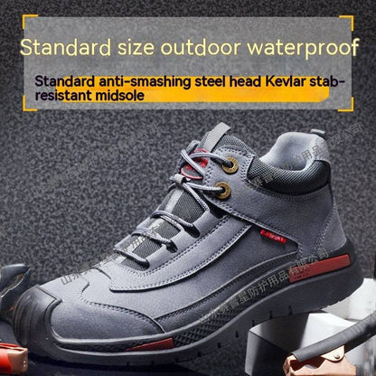 Protective Shoes With Steel Toe And High Top To Prevent Impact And Wear - ALL-IN-ONE GENSTORE & SERVICES
