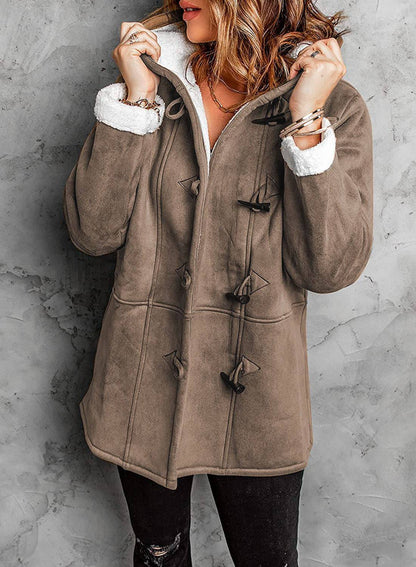 Women's Mid-length Windbreaker Coat Coat Warm Top - ALL-IN-ONE GENSTORE & SERVICES