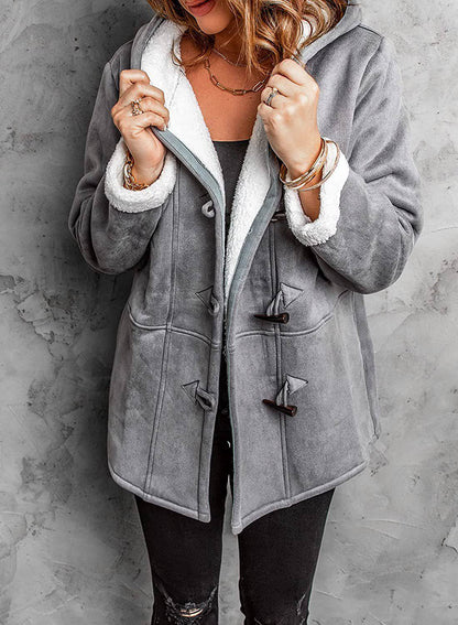 Women's Mid-length Windbreaker Coat Coat Warm Top - ALL-IN-ONE GENSTORE & SERVICES