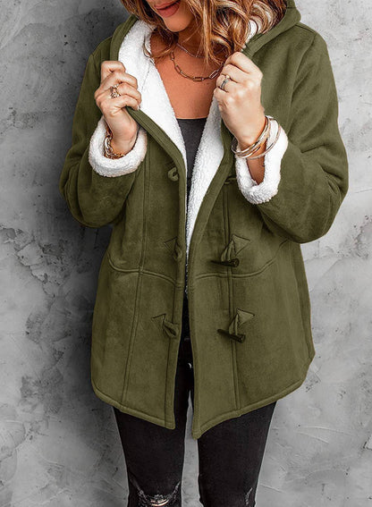 Women's Mid-length Windbreaker Coat Coat Warm Top - ALL-IN-ONE GENSTORE & SERVICES