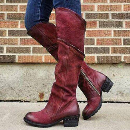 Women's Round Head European And American Martin Shoes - ALL-IN-ONE GENSTORE & SERVICES