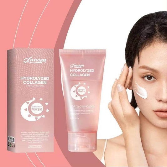 Collagen Night Mask: Firming, Hydrating, Anti-Wrinkle for Skin Care