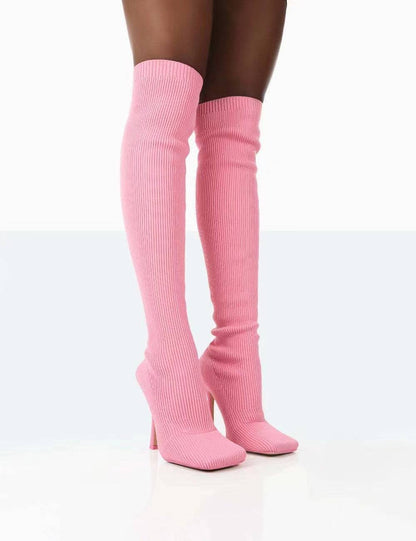 Thigh High Boots Women Over The Knee Long Boots Fashion Shoes - ALL-IN-ONE GENSTORE & SERVICES