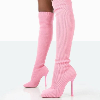 Thigh High Boots Women Over The Knee Long Boots Fashion Shoes - ALL-IN-ONE GENSTORE & SERVICES