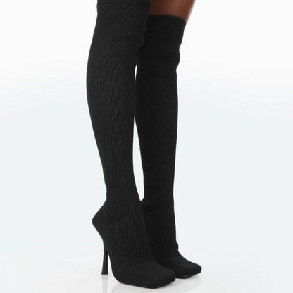 Thigh High Boots Women Over The Knee Long Boots Fashion Shoes - ALL-IN-ONE GENSTORE & SERVICES