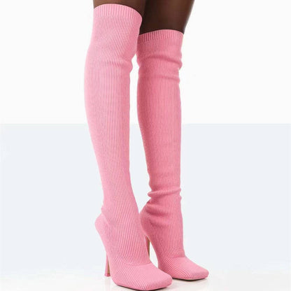 Thigh High Boots Women Over The Knee Long Boots Fashion Shoes - ALL-IN-ONE GENSTORE & SERVICES